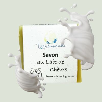 Savon au Lait de Chèvre pour peaux mixtes à grasses