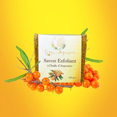 Savon exfoliant Argousier