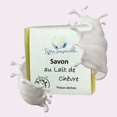 Jabón de leche de cabra para pieles secas
