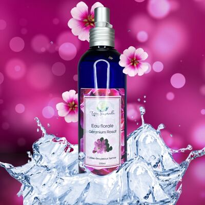 Agua floral de rosa geranio 200 ml