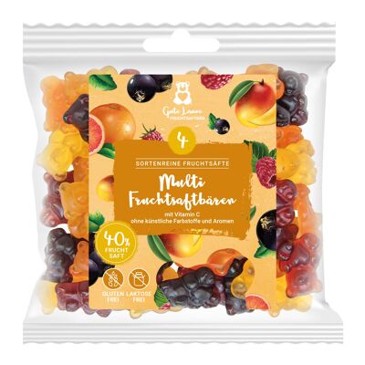 Zumo de frutas múltiples lleva 150g