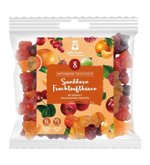 Sanddorn Fruchtsaftbären 150g