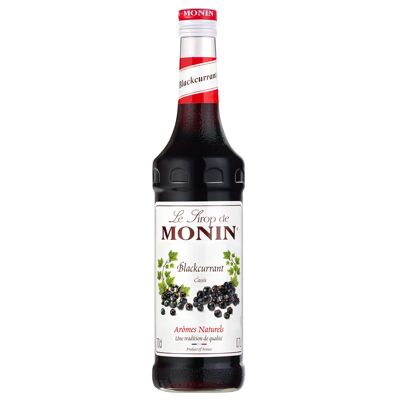 MONIN Johannisbeersirup für Cocktails oder Sekt – Natürliche Aromen – 70 cl