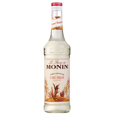 MONIN Sirope Puro de Azúcar de Caña para cócteles - Sabores naturales - 70cl