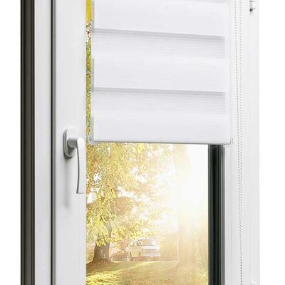 Store de porte de balcon Duorollo protection de la vie privée protection solaire Klemmfix