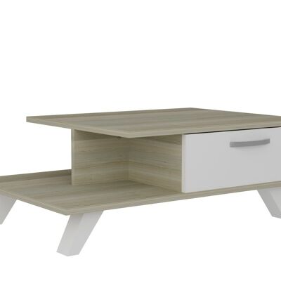 Table Basse Arsenal Blanc Cordoue