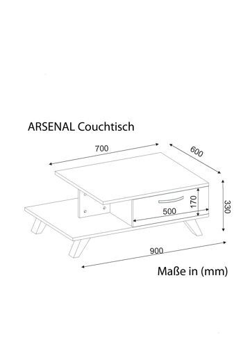 Table Basse Arsenal Blanc Cordoue 5