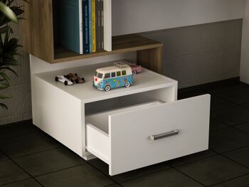 Bureau Bloom Noyer Blanc 5