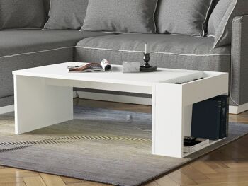 Table basse View Blanc 2