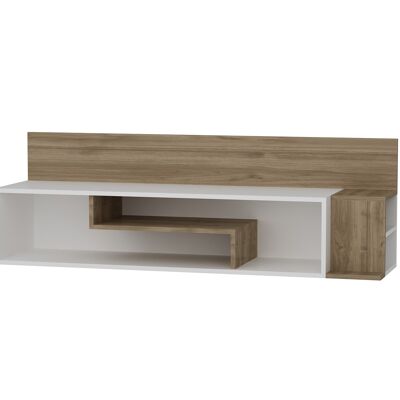 Tv Lowboard Stream White Walnut