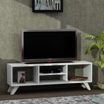 Meuble TV Yaren Blanc 2