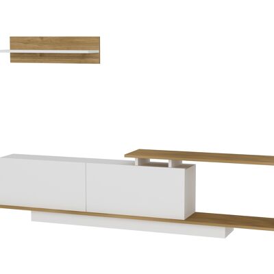 Wall unit Asos white walnut