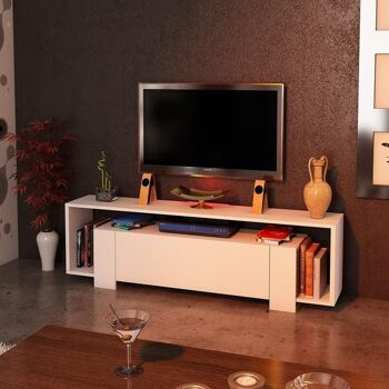 Meuble TV Mery Blanc 2