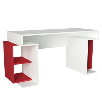 Bureau Monument Blanc Rouge 1