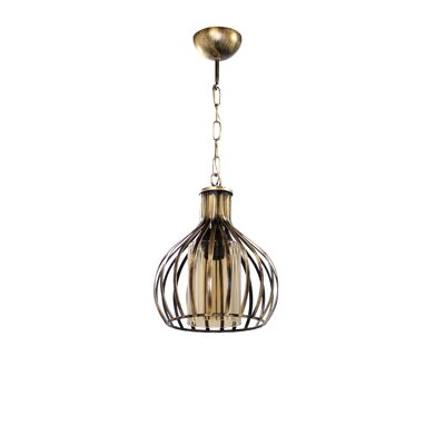 Ceiling light Parra used look gold