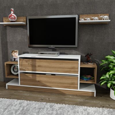 Wall unit Magic White Walnut