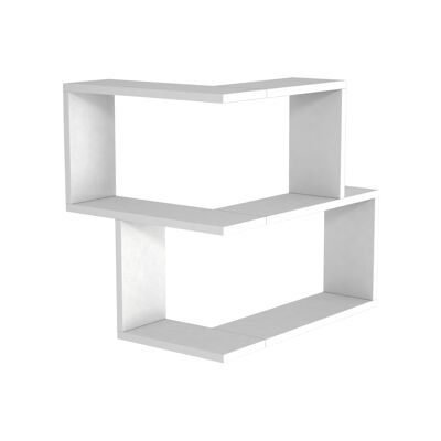 Wall shelf Corner shelf Bulut White