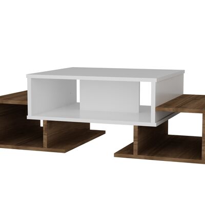 Coffee table Sarafina white walnut