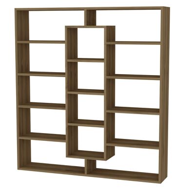 Bookcase Ample walnut