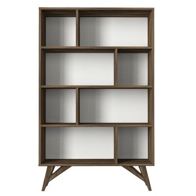 Bookcase flamingo walnut