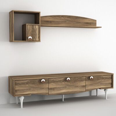 Wall unit Kumsal walnut