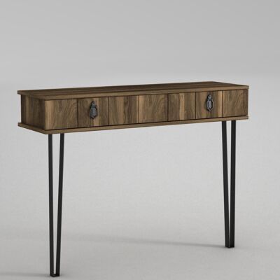 Lost walnut console table