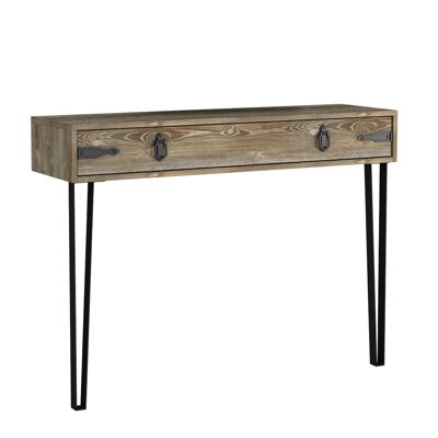 Costa oak console table