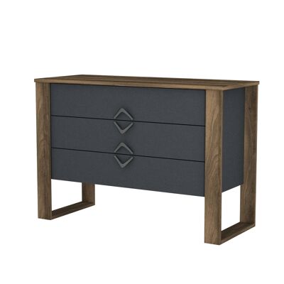 Sideboard boomerang walnut anthracite