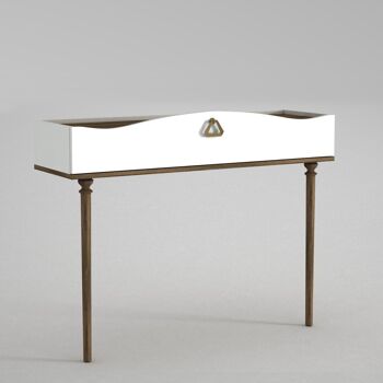 Table console Melinda Blanc Noyer 1