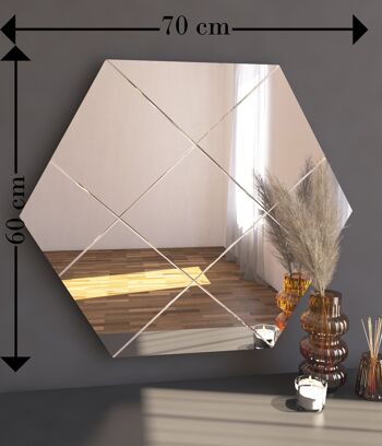 Miroir Assa Karo Design 70x60cm 4