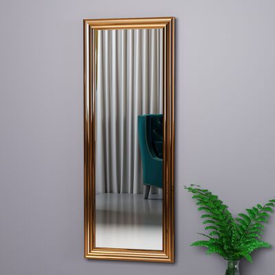 Miroir lisse 40x104 cm bronze