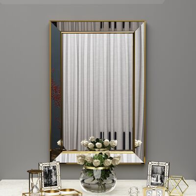 Mirror Asol 50x75cm gold