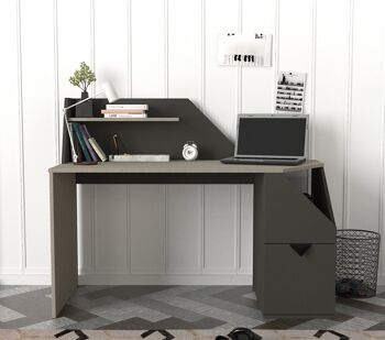 Bureau Gusto gris anthracite 2