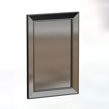 Miroir Asol 50x75cm argent 1