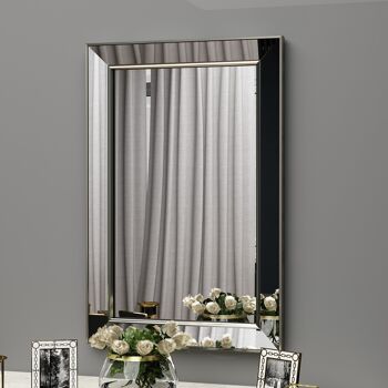 Miroir Asol 50x75cm argent 2