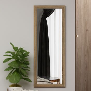 Miroir Sonny 40x105cm chêne mat 4