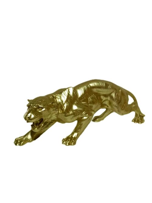 Skulptur Panther Gold