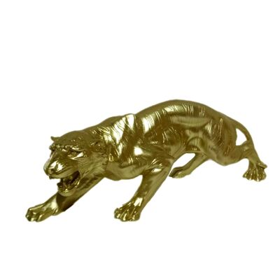 Skulptur Panther Gold