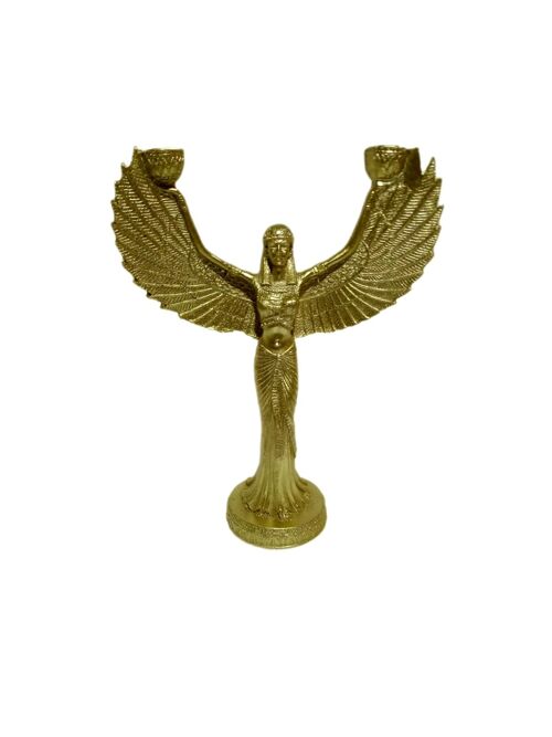 Skulptur Engel Gold