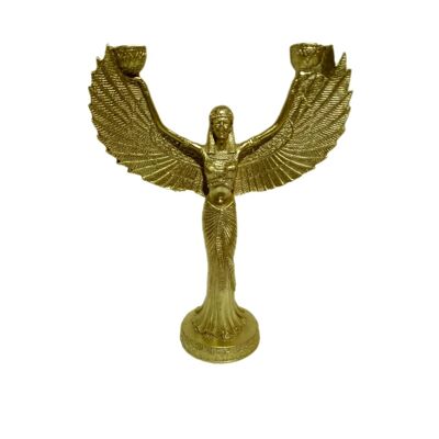 Escultura ángel oro