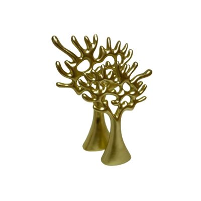 Escultura árbol oro