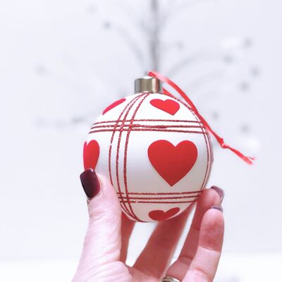 Bauble cuore nordico