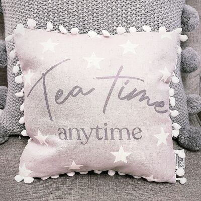 Tea Time Anytime Cushion