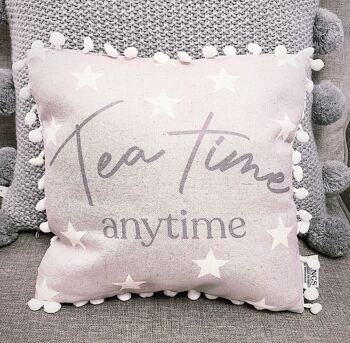 Coussin Tea Time Anytime