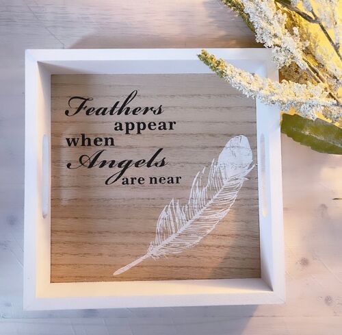 Feathers Appear Tray