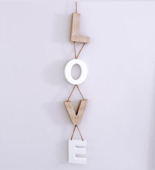 Home / Love Wooden Hanger - Love