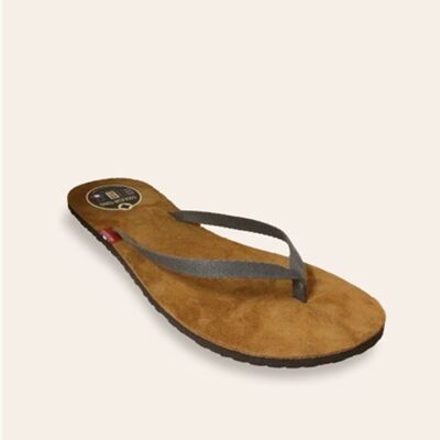 Tong / Flip Flop PLUME sand leather