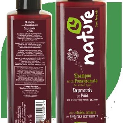 Shampoo naturale al melograno 250ml