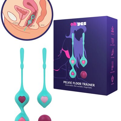 Pelvic floor trainer | Geisha balls