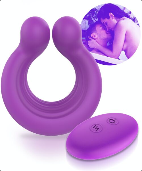 Vibrating cockring - Couple ring with remote